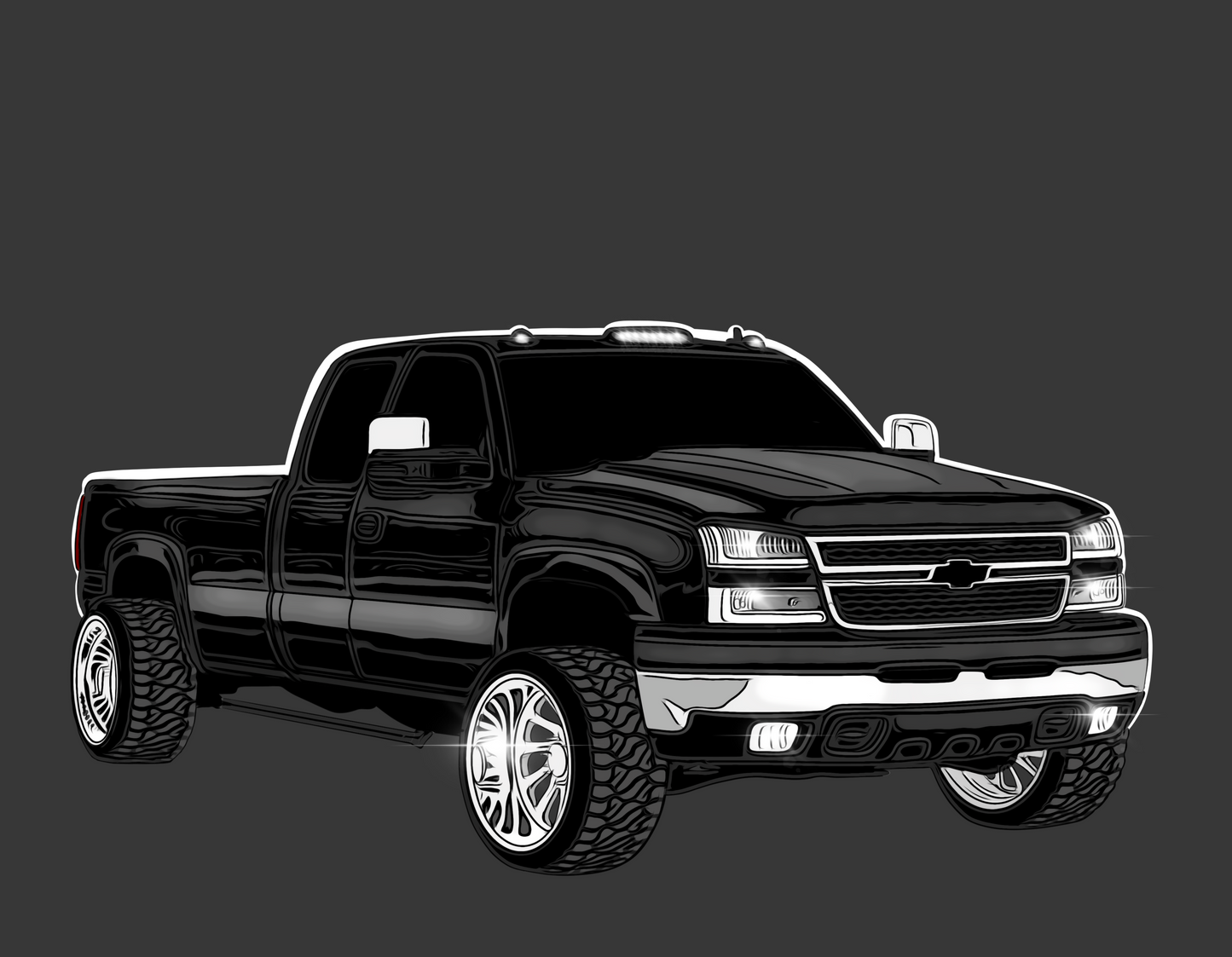 Truck Drawing