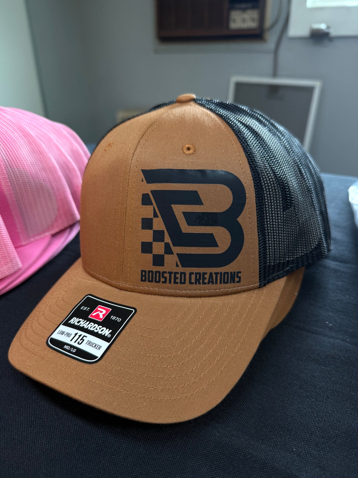 Carmel/ Black Richardson Low Pro trucker 115