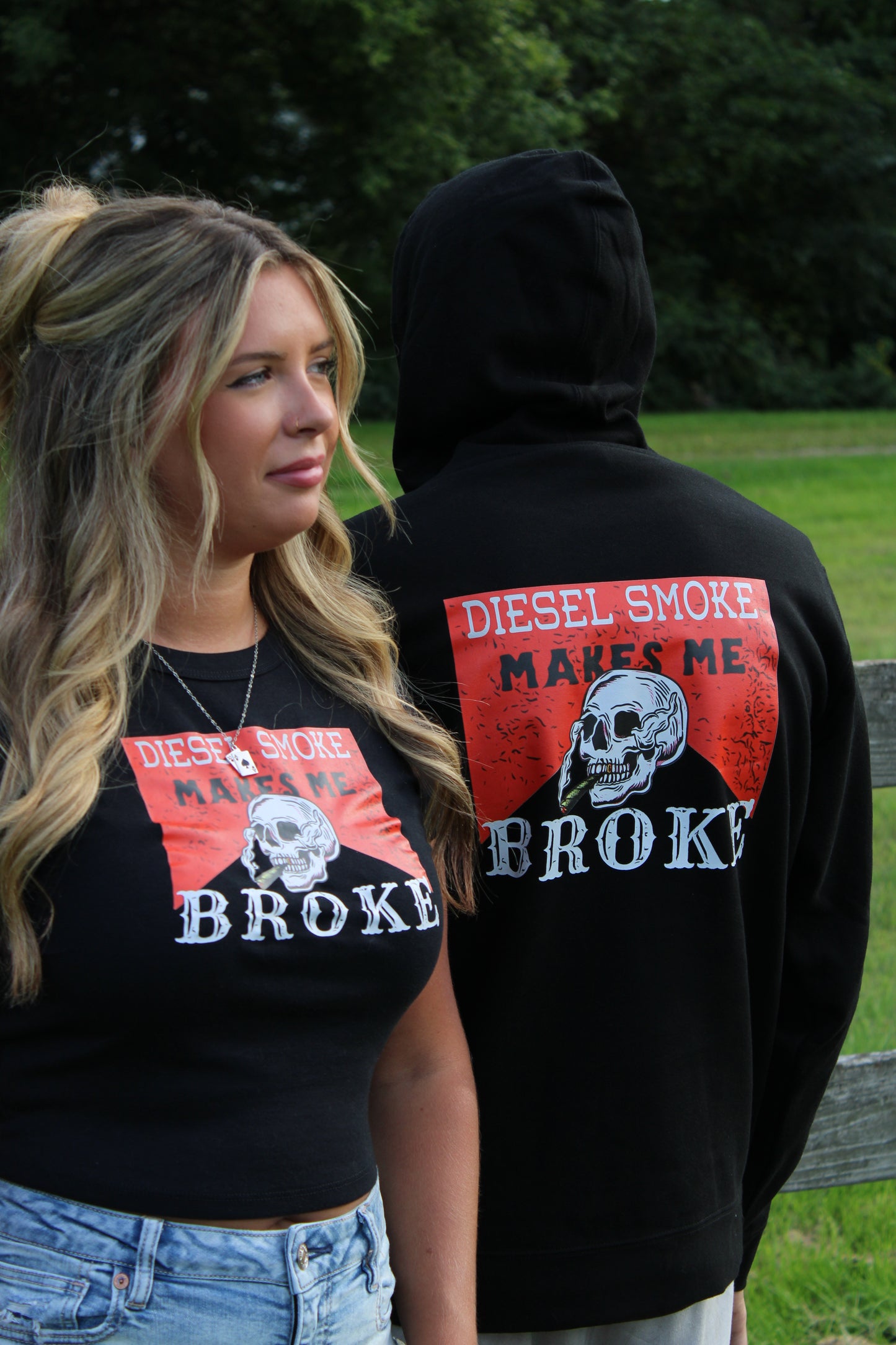 Diesel Smoke Makes Me Broke Hoodie