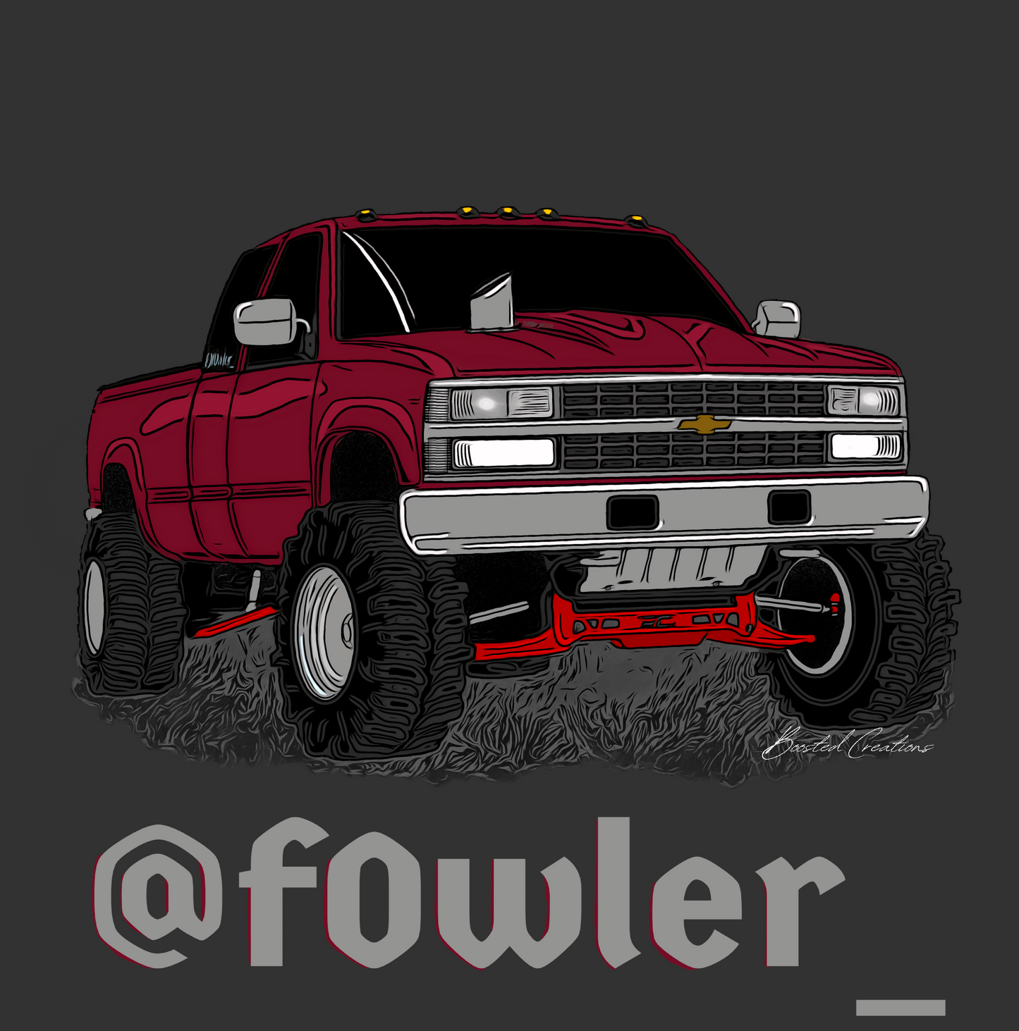 Truck Drawing