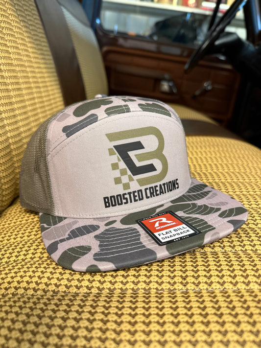 Marsh Duck Camo/ Loden Green Richardson 7 Panel