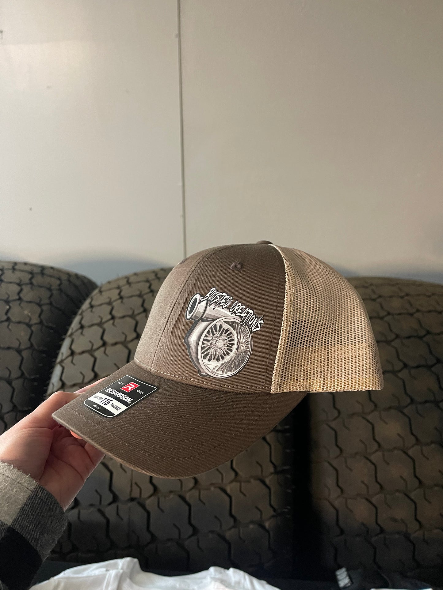 Boosted Creations Hat - Brown / Khaki