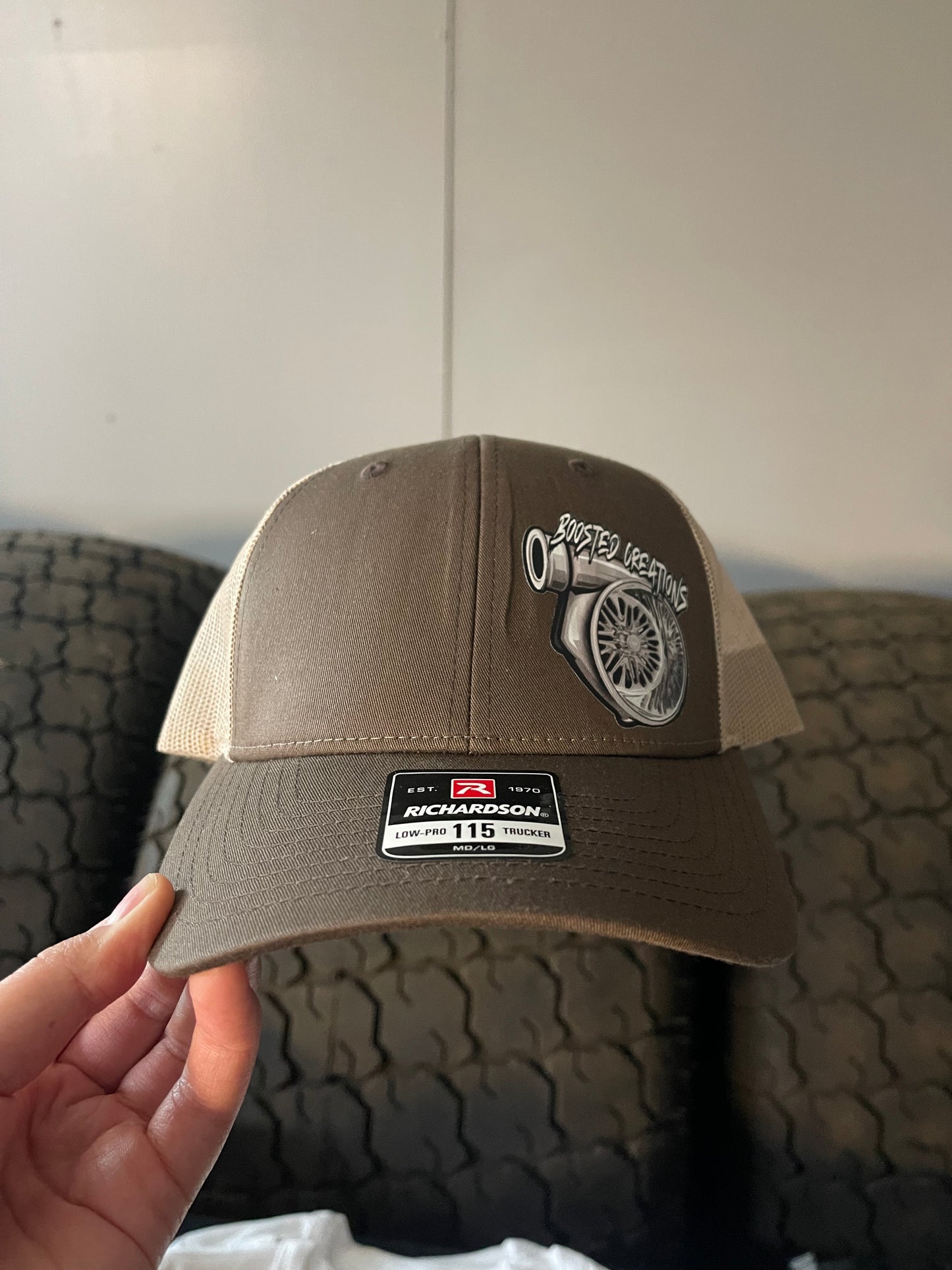 Boosted Creations Hat - Brown / Khaki